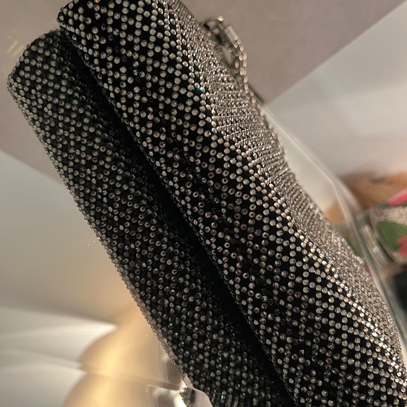 Jimmy Choo Bags Jimmy Choo Authentic Callie Black Diamond Clutch